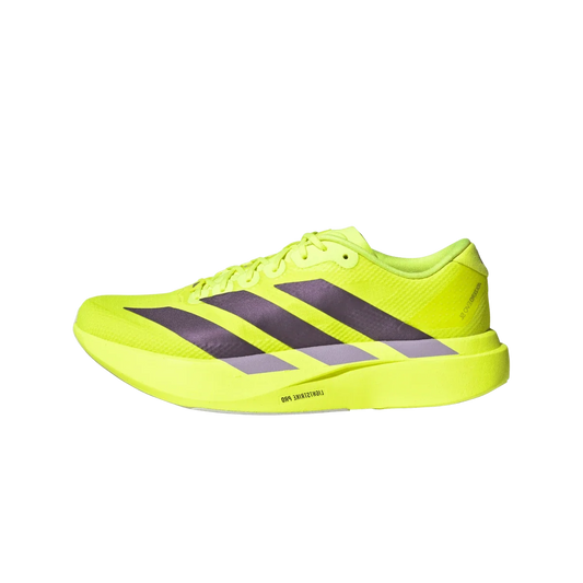 Overkicks - Adidas Adizero Evo SL Solar Yellow Plum (JR2024) - vista lateral