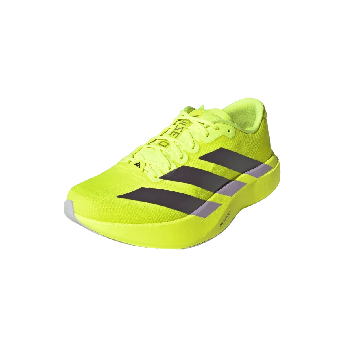 Overkicks - Adidas Adizero Evo SL Solar Yellow Plum (JR2024) - vista trasera