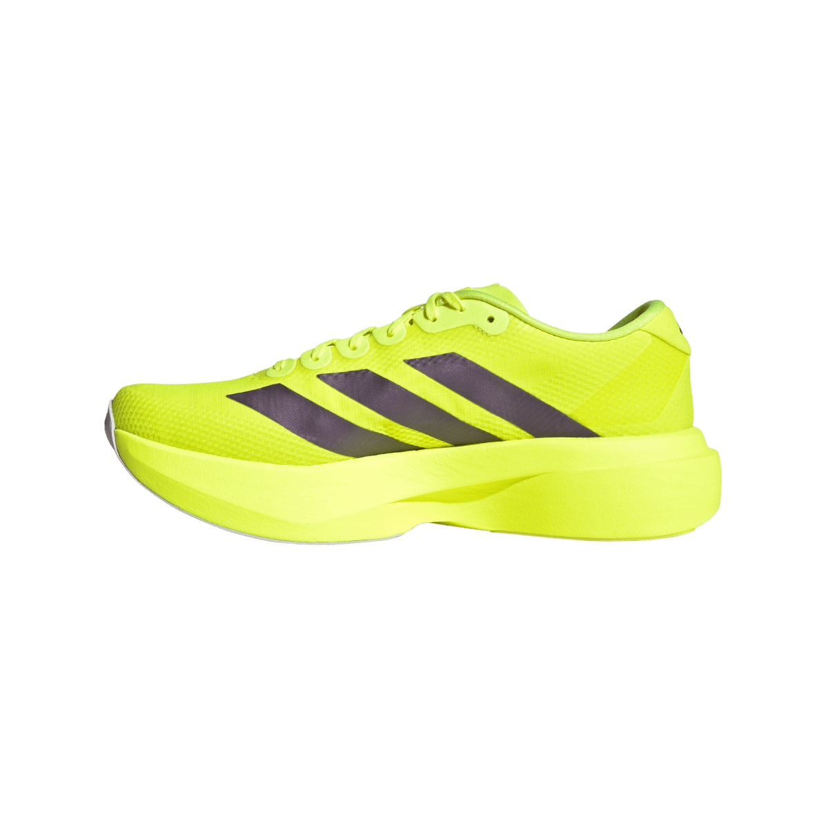 Overkicks - Adidas Adizero Evo SL Solar Yellow Plum (JR2024) - detalle talon