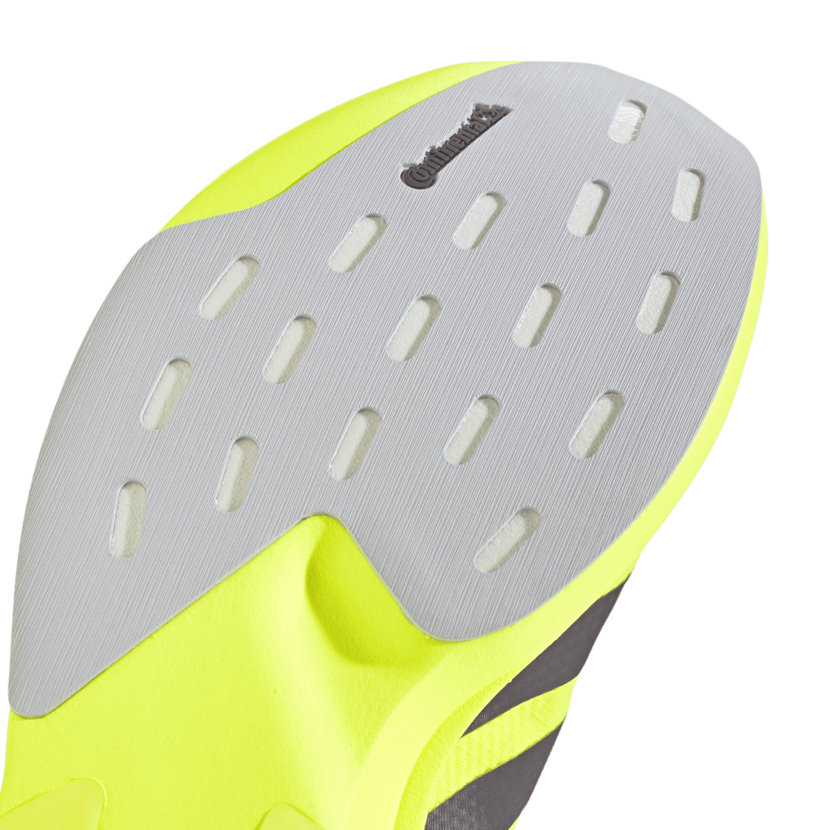 Overkicks - Adidas Adizero Evo SL Solar Yellow Plum (JR2024) - detalle lateral interior