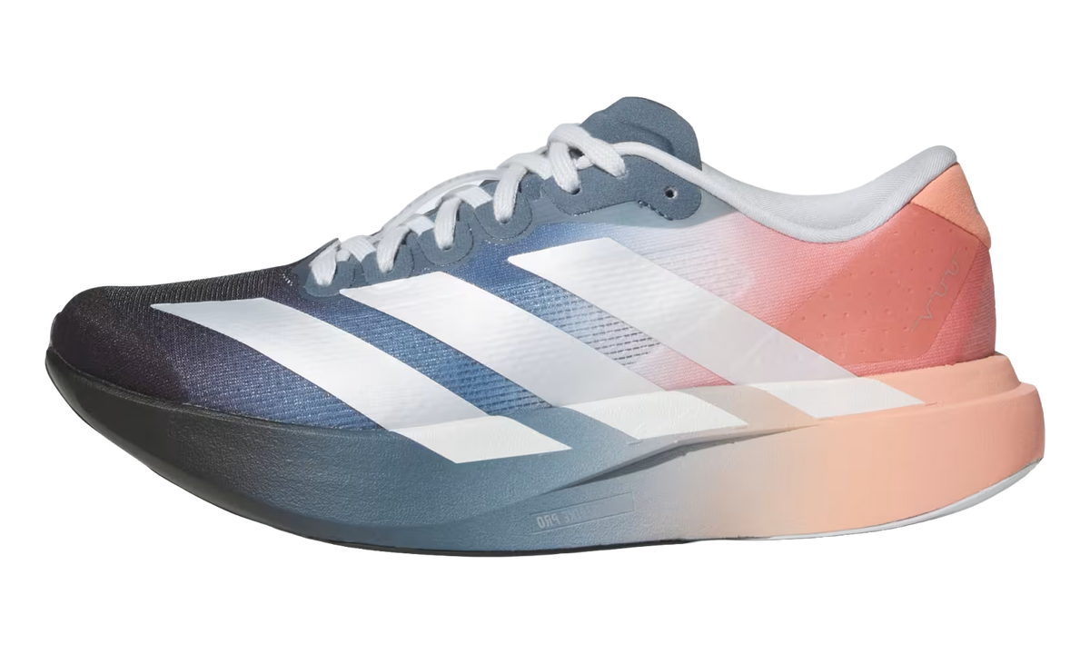 Overkicks - Adidas Adizero Evo SL The Whitaker Group Do Not Duplicate Dayglow Blue Clay (KJ5093) - vista lateral
