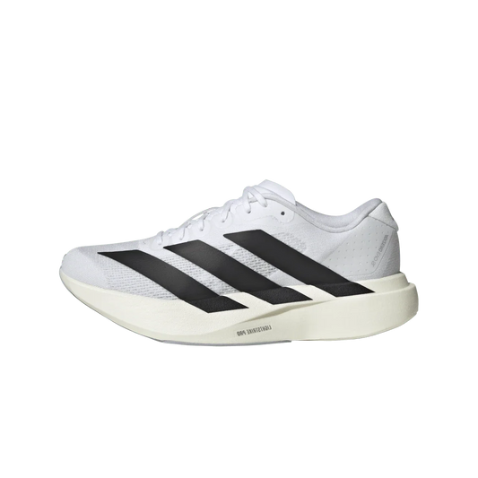 Overkicks - Adidas Adizero Evo SL White Black (Womens) (JH6208) - vista lateral