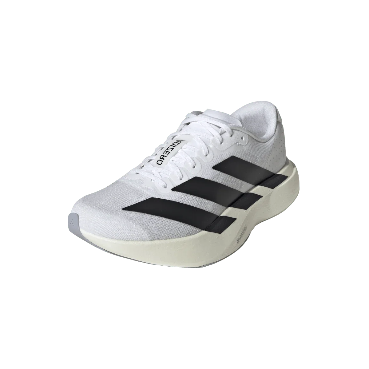 Overkicks - Adidas Adizero Evo SL White Black (Womens) (JH6208) - vista trasera