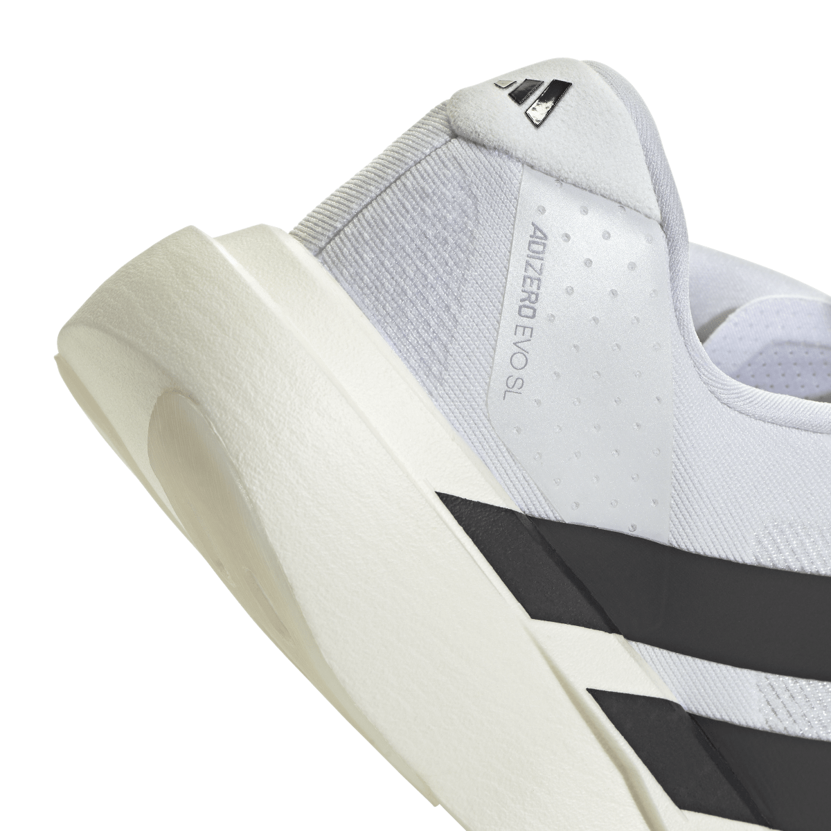 Overkicks - Adidas Adizero Evo SL White Black (Womens) (JH6208) - detalle