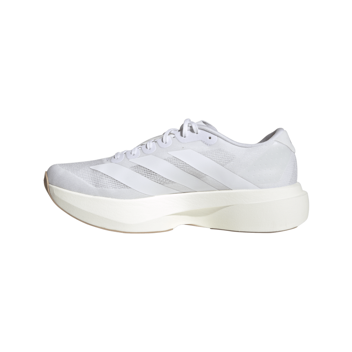 Overkicks - Adidas Adizero Evo SL White Warm Sandstone (KI6923) - detalle talon