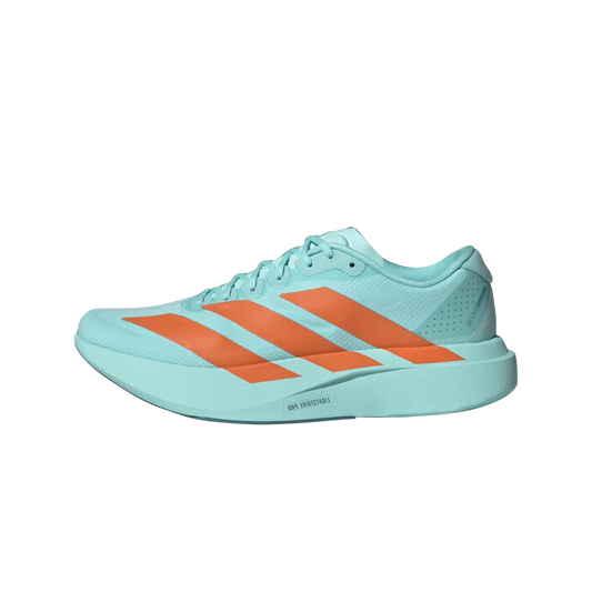 Overkicks - Adidas Adizero Evo SL Woven Flash Aqua Impact Orange (KI8342) - vista lateral