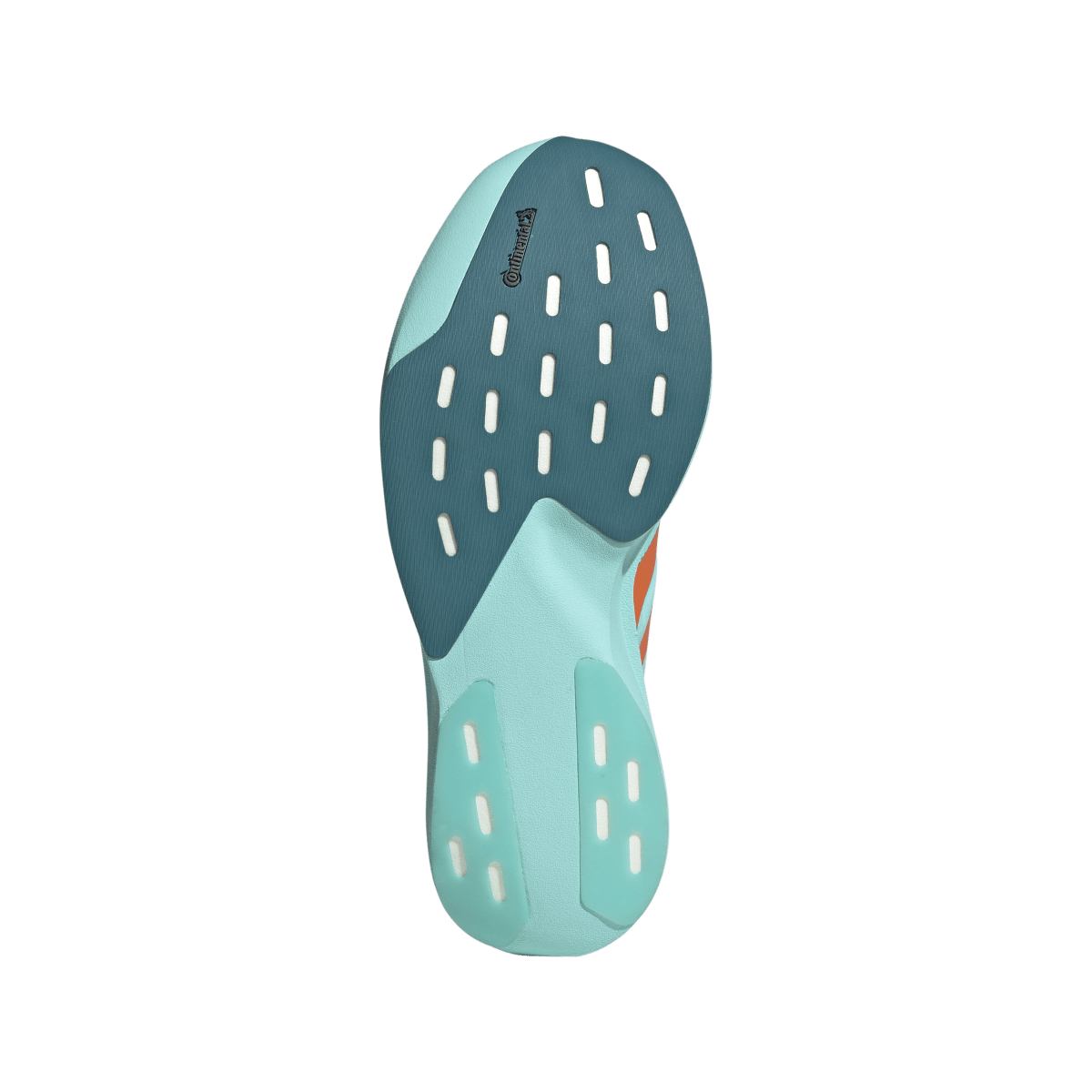 Overkicks - Adidas Adizero Evo SL Woven Flash Aqua Impact Orange (KI8342) - detalle suela