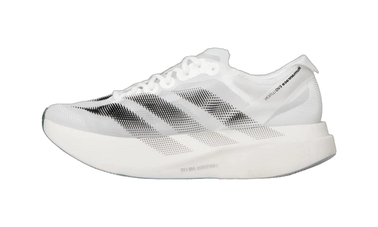 Overkicks - Adidas Adizero Pro Evo1 EVOLUTION Pharrell Humanrace White Black (KJ1992) - vista lateral