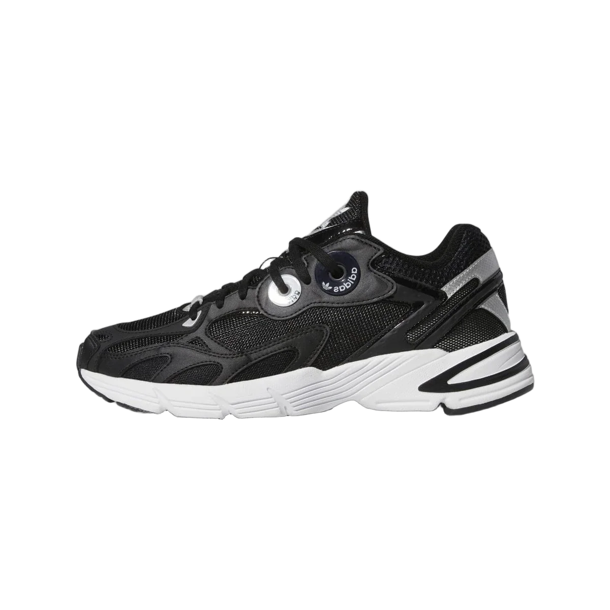 Overkicks - Adidas Astir Black Silver White (Womens) (GY5260) - vista lateral