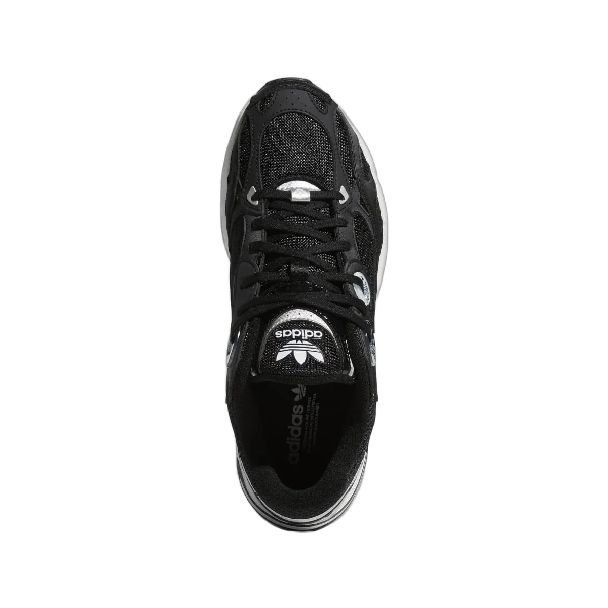 Overkicks - Adidas Astir Black Silver White (Womens) (GY5260) - vista trasera