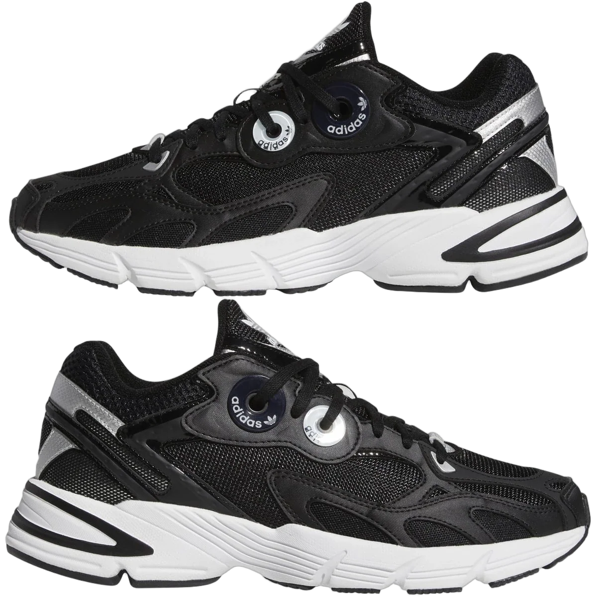Overkicks - Adidas Astir Black Silver White (Womens) (GY5260) - detalle lateral interior