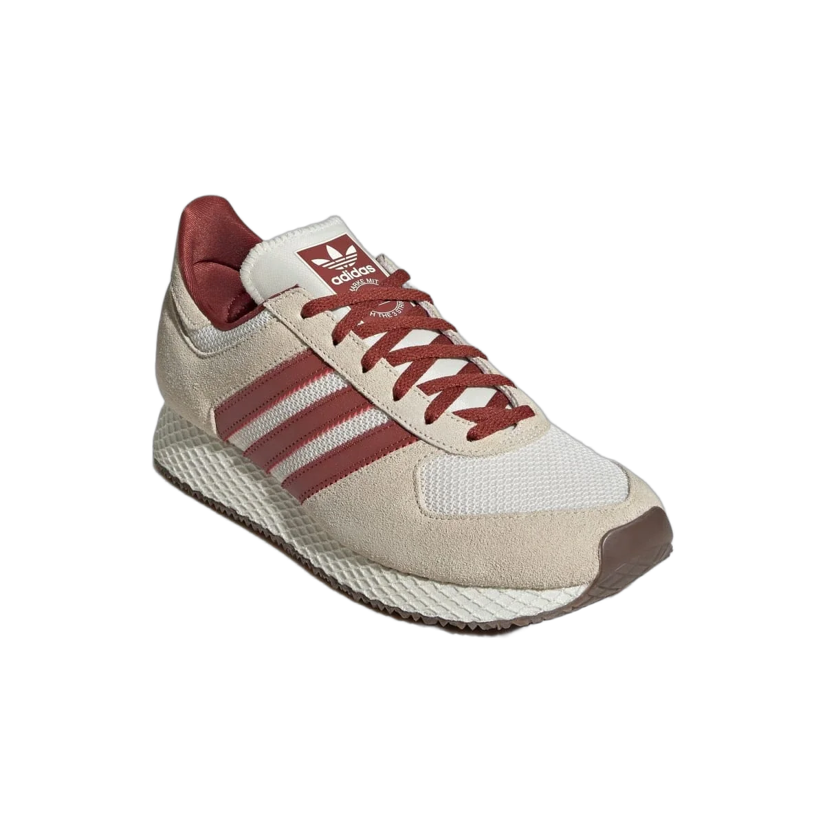 Overkicks - Adidas Atlanta Cream White Preloved Ruby (Womens) (JI2890) - detalle suela