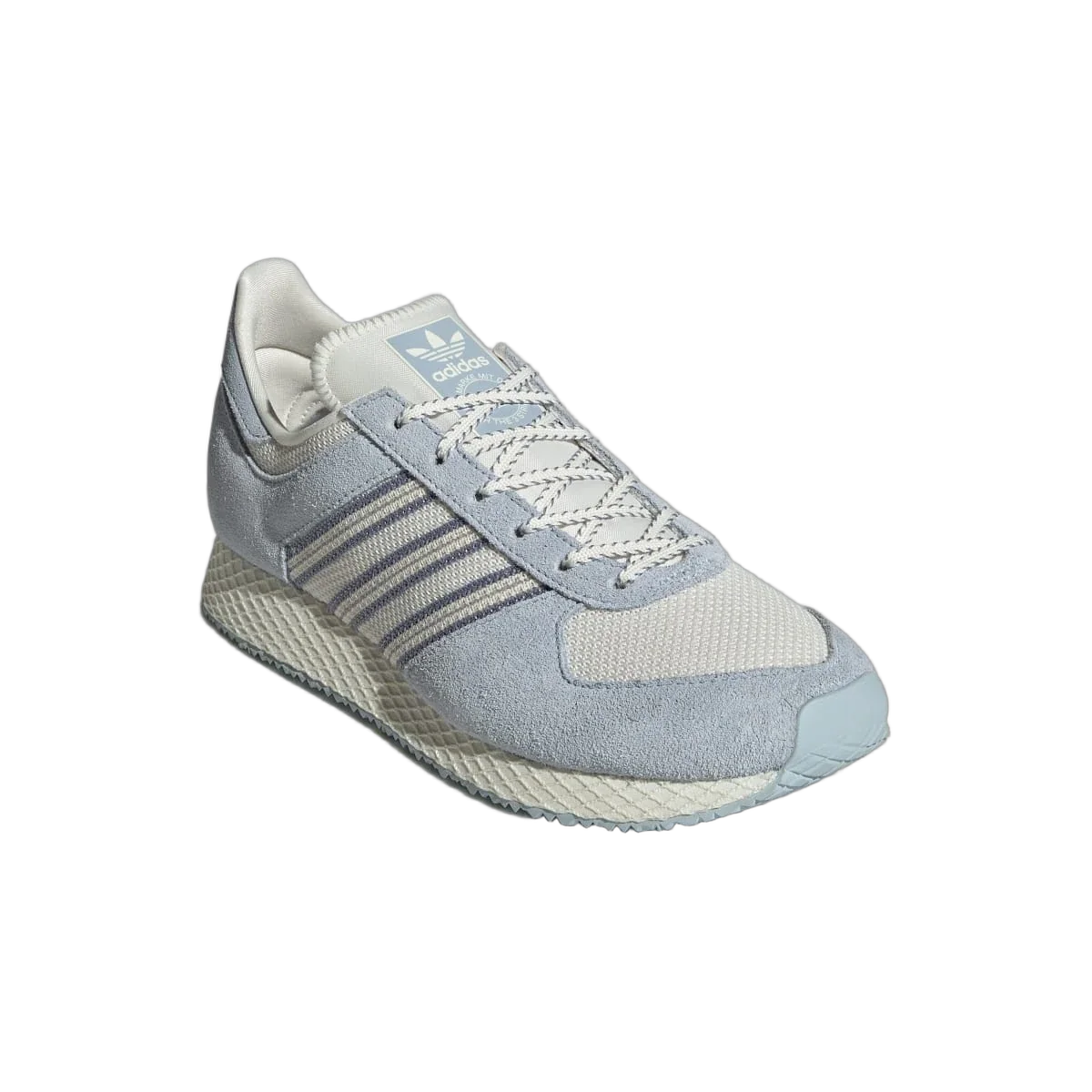 Overkicks - Adidas Atlanta Off White Wonder Blue Silver Violet (Womens) (JI2893) - detalle suela