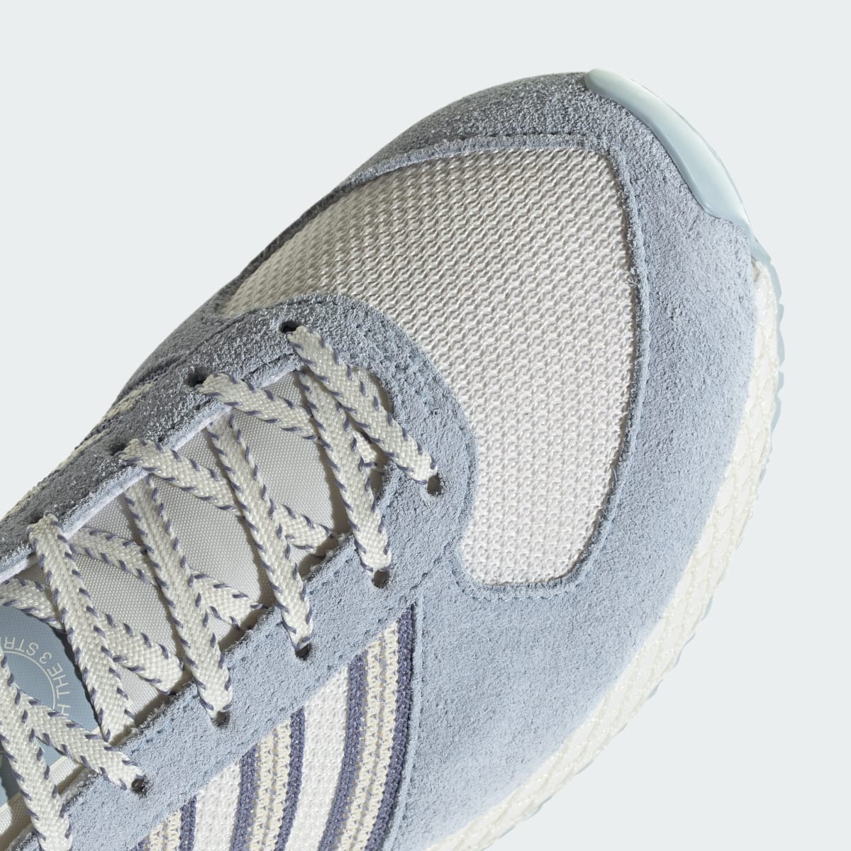 Overkicks - Adidas Atlanta Off White Wonder Blue Silver Violet (Womens) (JI2893) - detalle