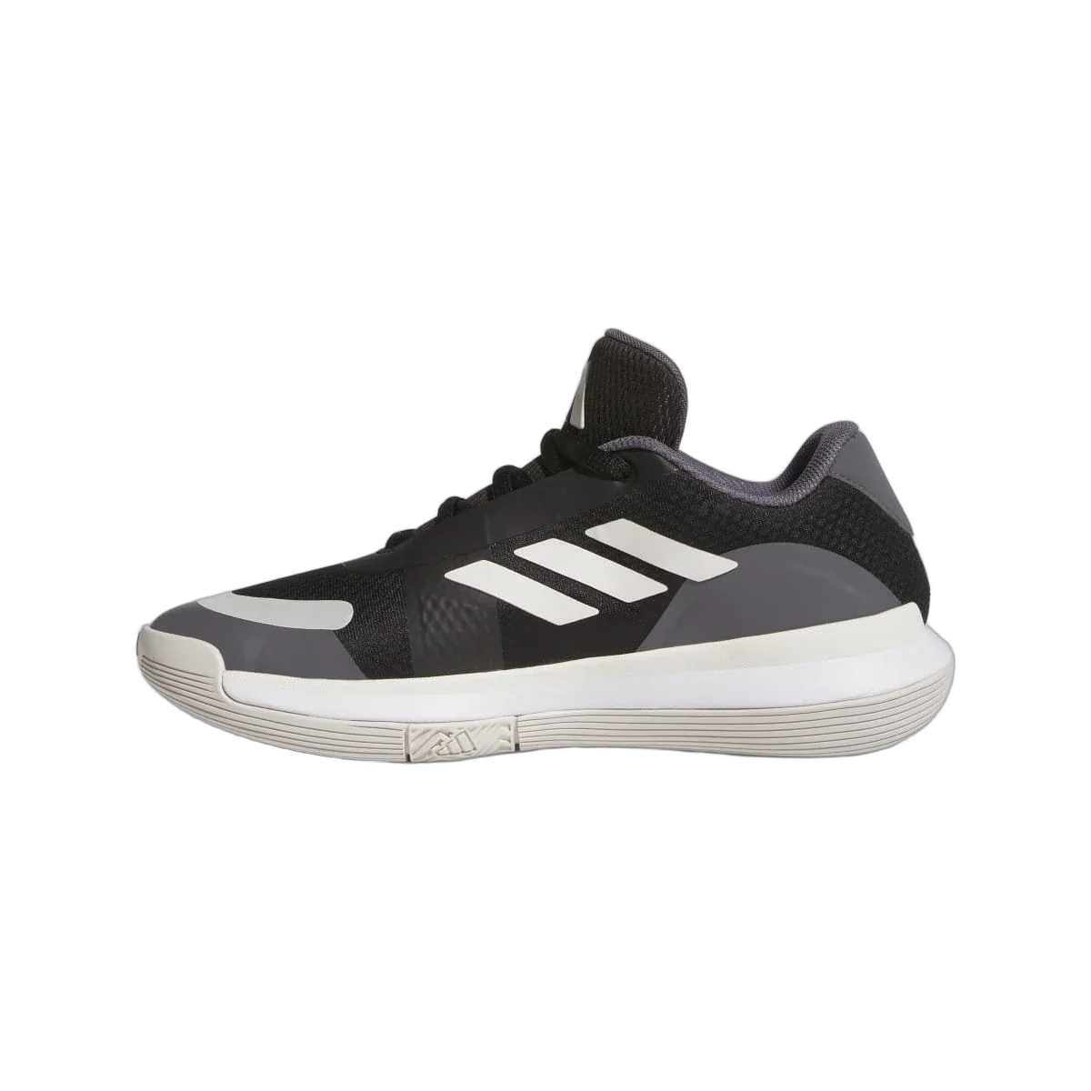 Overkicks - Adidas BB Legends Low Core Black Orbit Grey Grey Strata (JI4524) - detalle talon