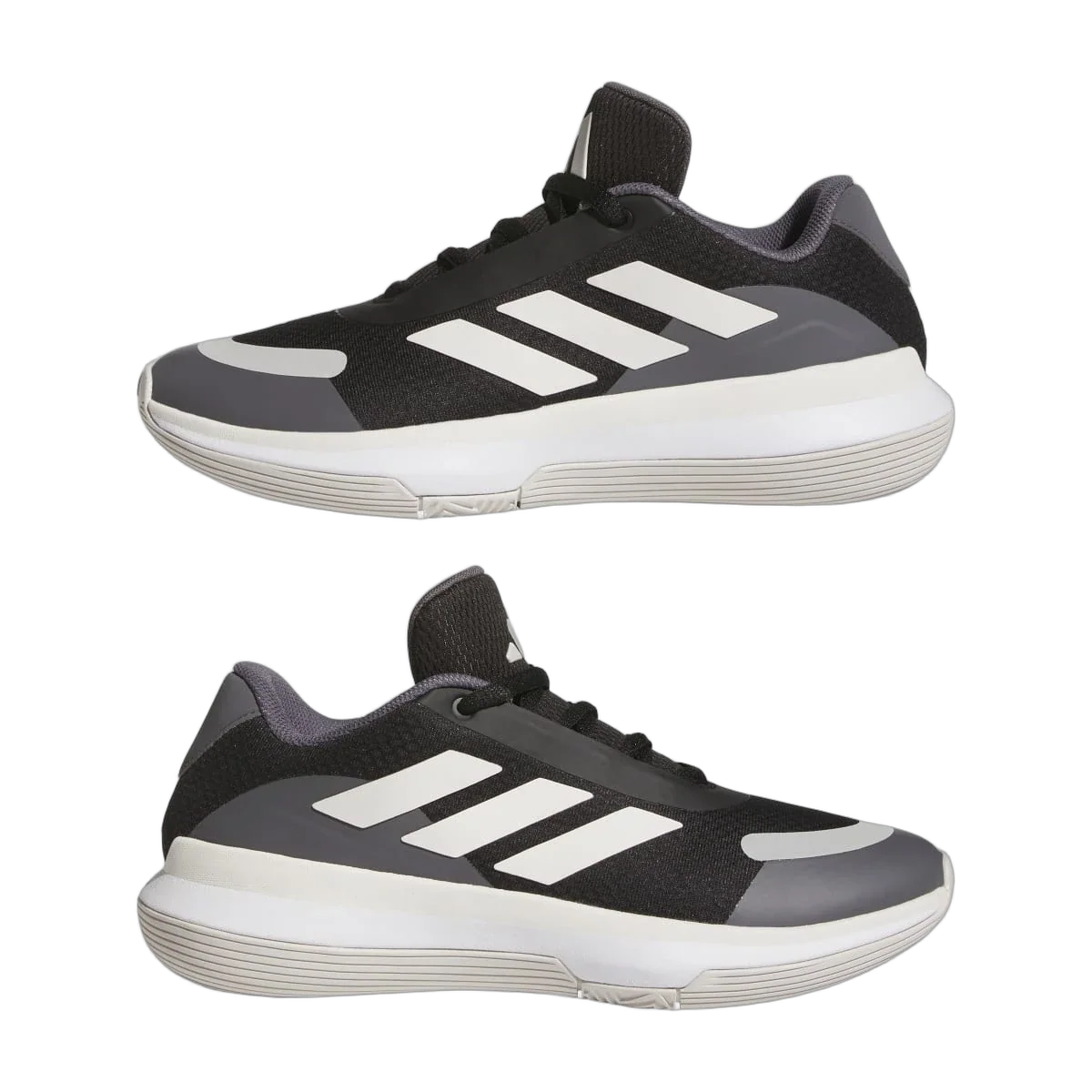 Overkicks - Adidas BB Legends Low Core Black Orbit Grey Grey Strata (JI4524) - detalle lateral interior