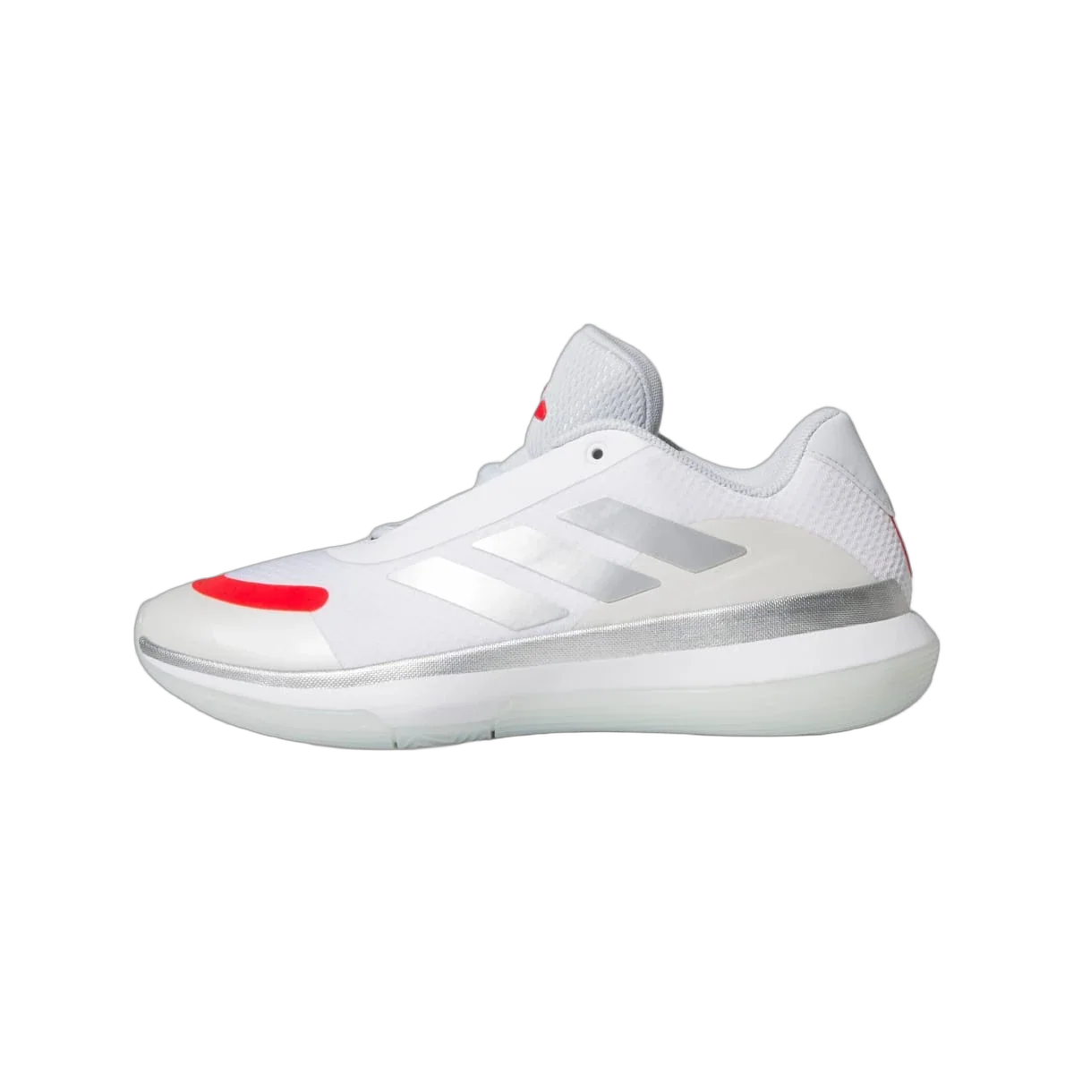 Overkicks - Adidas BB Legends Low White Halo Blue Pure Ruby (JI4521) - vista lateral