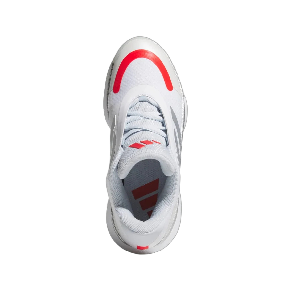 Overkicks - Adidas BB Legends Low White Halo Blue Pure Ruby (JI4521) - par completo