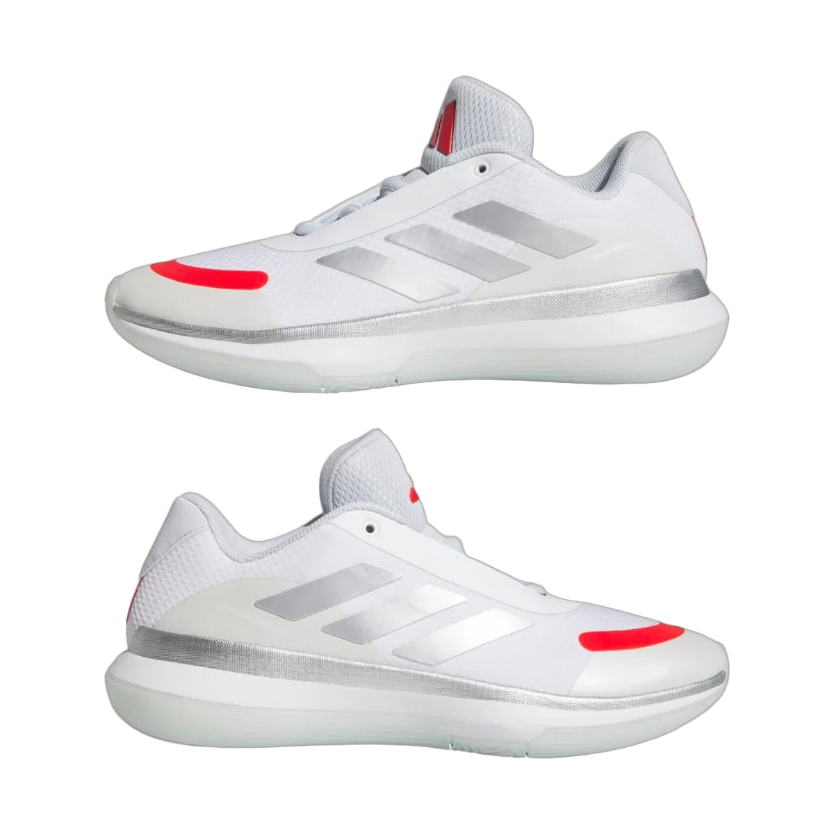 Overkicks - Adidas BB Legends Low White Halo Blue Pure Ruby (JI4521) - detalle