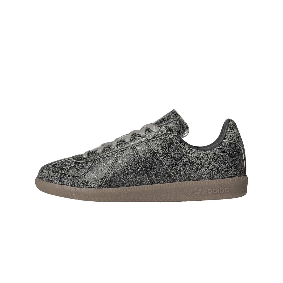 Overkicks - Adidas BW Army Black Cracked Leather (JR7346) - vista lateral