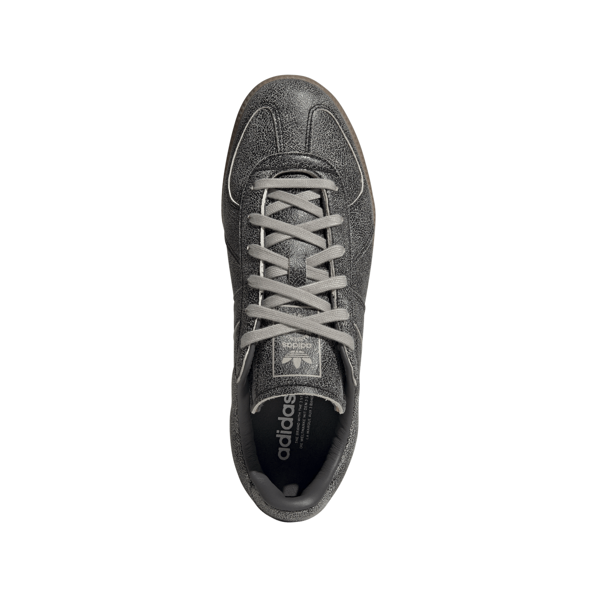 Overkicks - Adidas BW Army Black Cracked Leather (JR7346) - par completo