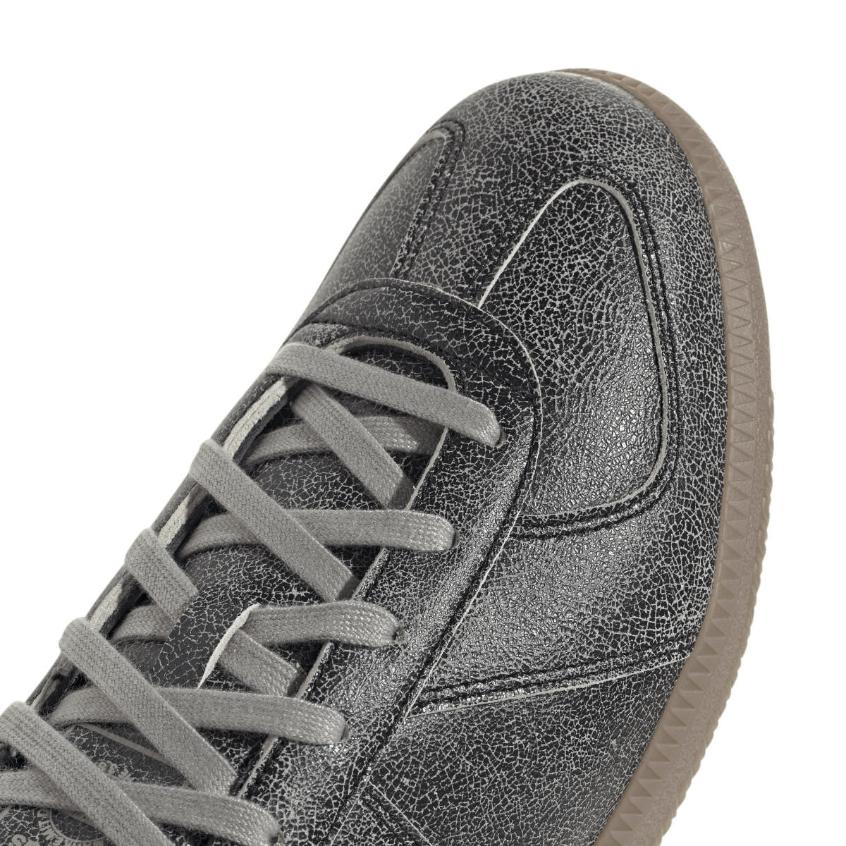 Overkicks - Adidas BW Army Black Cracked Leather (JR7346) - detalle