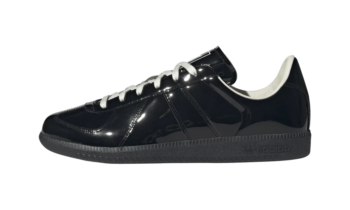 Overkicks - Adidas BW Army Black Patent Leather (HQ9232) - vista lateral