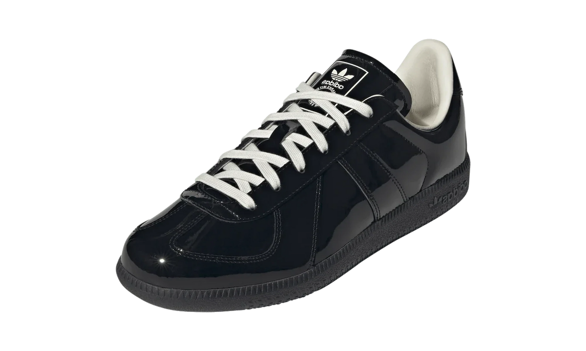 Overkicks - Adidas BW Army Black Patent Leather (HQ9232) - vista trasera