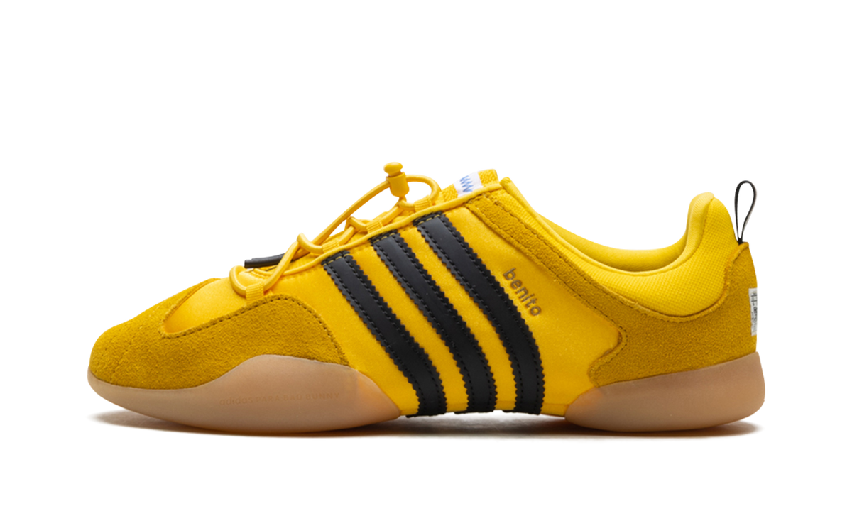 Overkicks - Adidas Ballerina Bad Bunny Bold Gold (JQ9230) - vista lateral