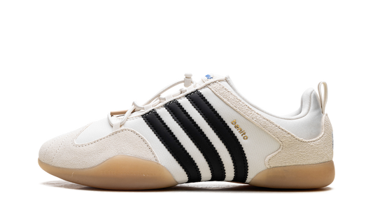 Overkicks - Adidas Ballerina Bad Bunny Off White Black Gum (JQ9229) - vista lateral