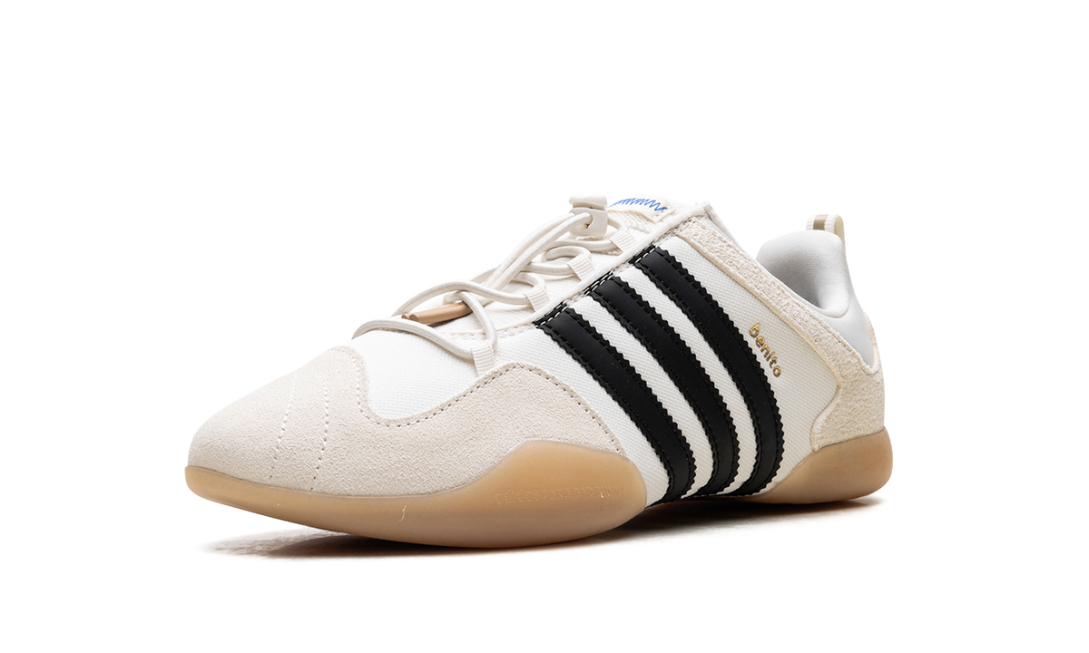 Overkicks - Adidas Ballerina Bad Bunny Off White Black Gum (JQ9229) - detalle suela