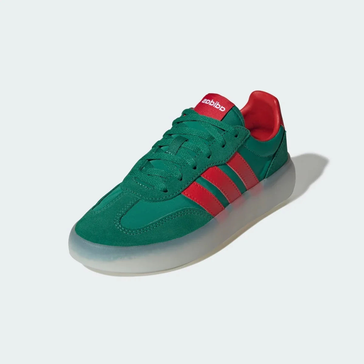 Overkicks - Adidas Barreda Decode Bold Green Better Scarlet White (GS) (HQ9466) - imagen 2