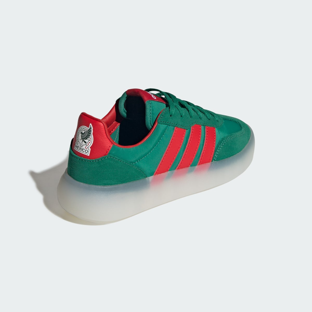 Overkicks - Adidas Barreda Decode Bold Green Better Scarlet White (GS) (HQ9466) - imagen 6