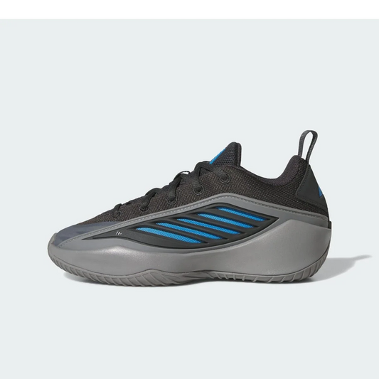 Overkicks - Adidas Believe That 1 Carbon Lucid Ray Blue (GS) (KJ0453) - vista lateral