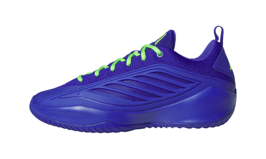 Overkicks - Adidas Believe That 1 Velocity Blue Lime Green (JQ9475) - vista lateral