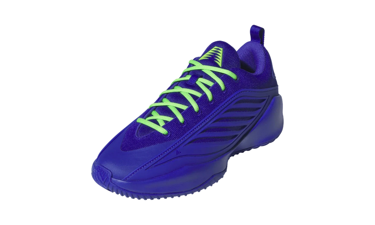 Overkicks - Adidas Believe That 1 Velocity Blue Lime Green (JQ9475) - vista trasera