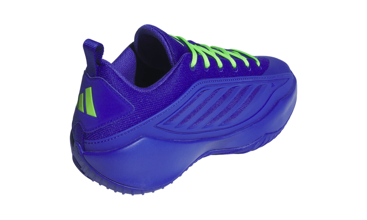 Overkicks - Adidas Believe That 1 Velocity Blue Lime Green (JQ9475) - vista superior