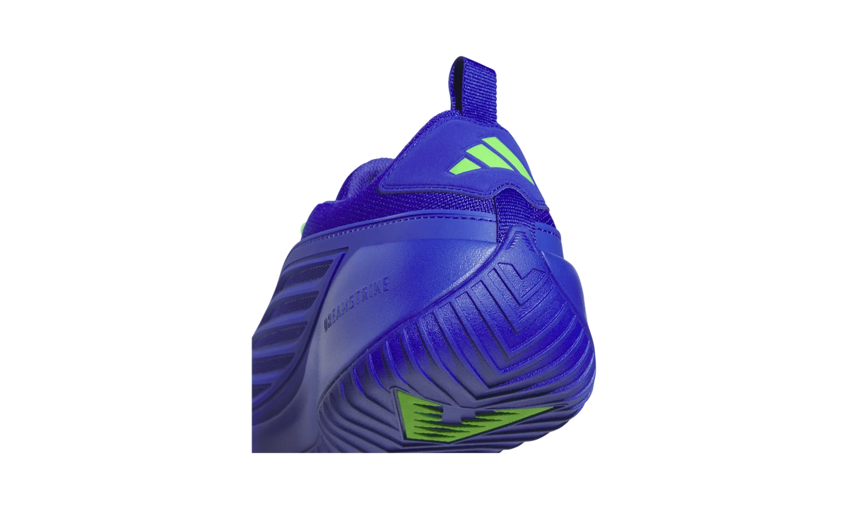 Overkicks - Adidas Believe That 1 Velocity Blue Lime Green (JQ9475) - detalle