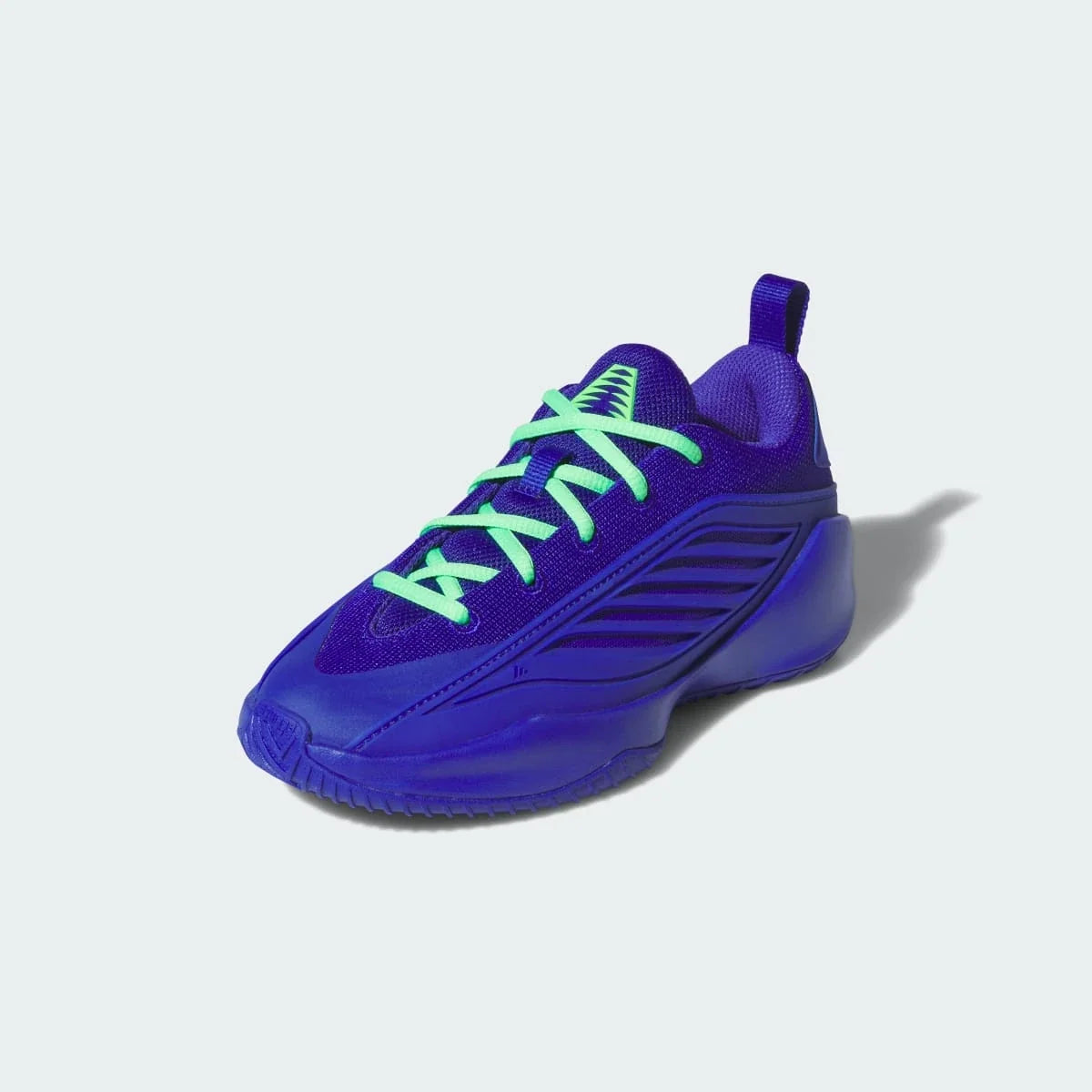 Overkicks - Adidas Believe That 1 Velocity Blue Lime Green (GS) (JQ9472) - imagen 2