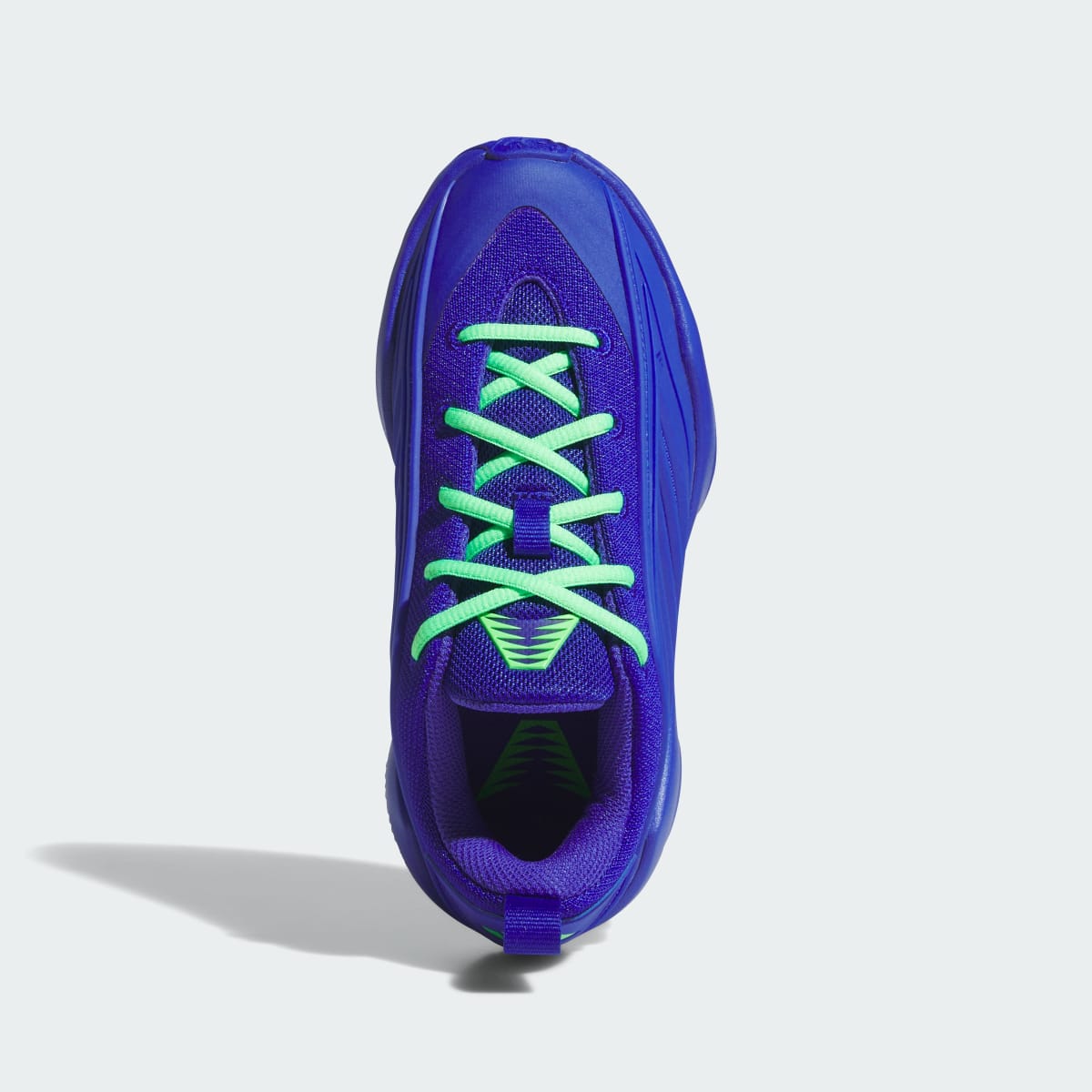Overkicks - Adidas Believe That 1 Velocity Blue Lime Green (GS) (JQ9472) - imagen 3