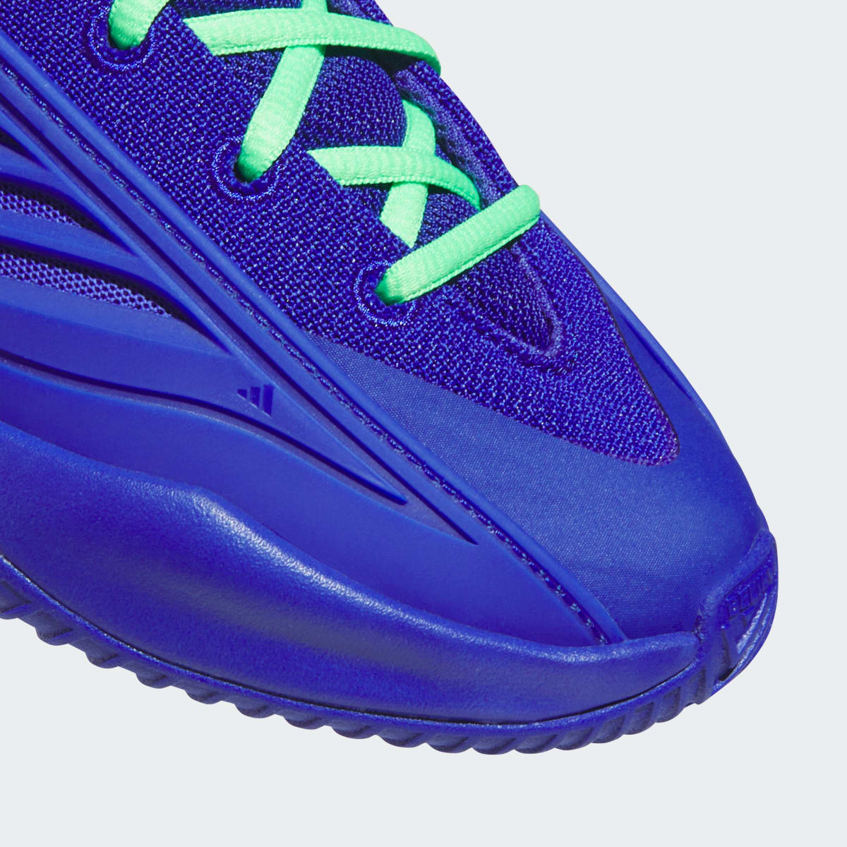 Overkicks - Adidas Believe That 1 Velocity Blue Lime Green (GS) (JQ9472) - imagen 9