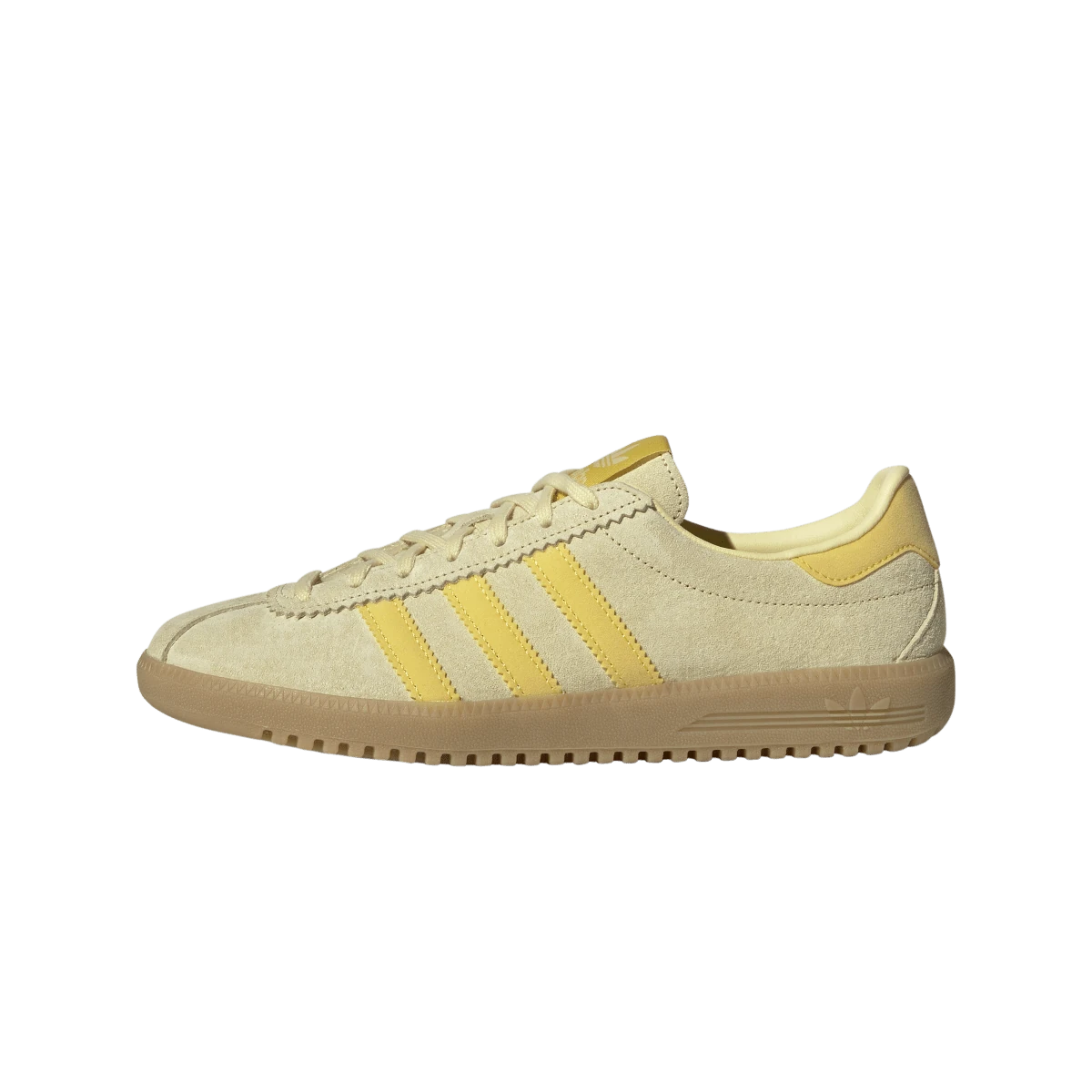 Overkicks - Adidas Bermuda Almost Yellow (IH0301) - vista lateral