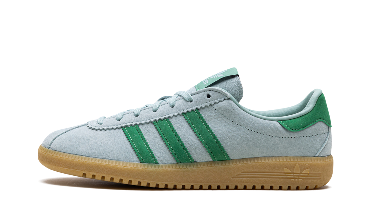Overkicks - Adidas Bermuda Hazy Green (IH0300) - vista lateral