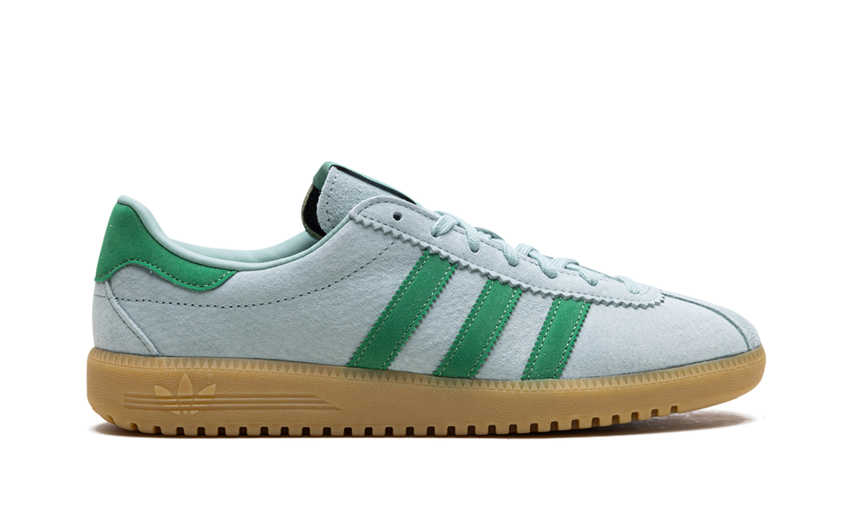 Overkicks - Adidas Bermuda Hazy Green (IH0300) - detalle talon