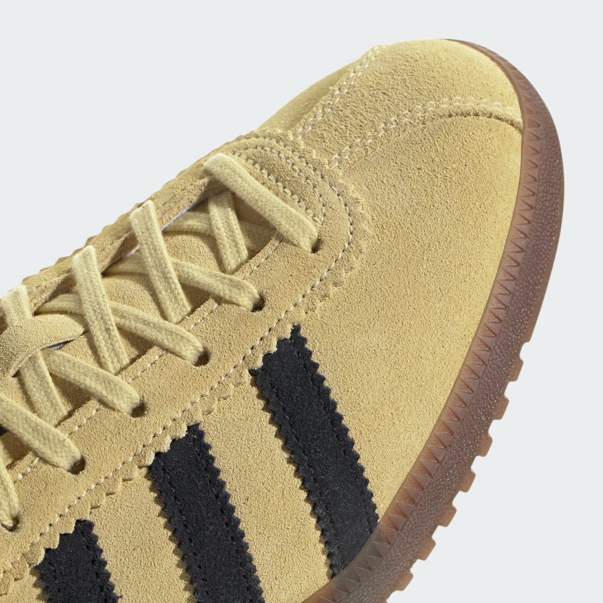Overkicks - Adidas Bermuda Powder Yellow Black (JI2659) - detalle