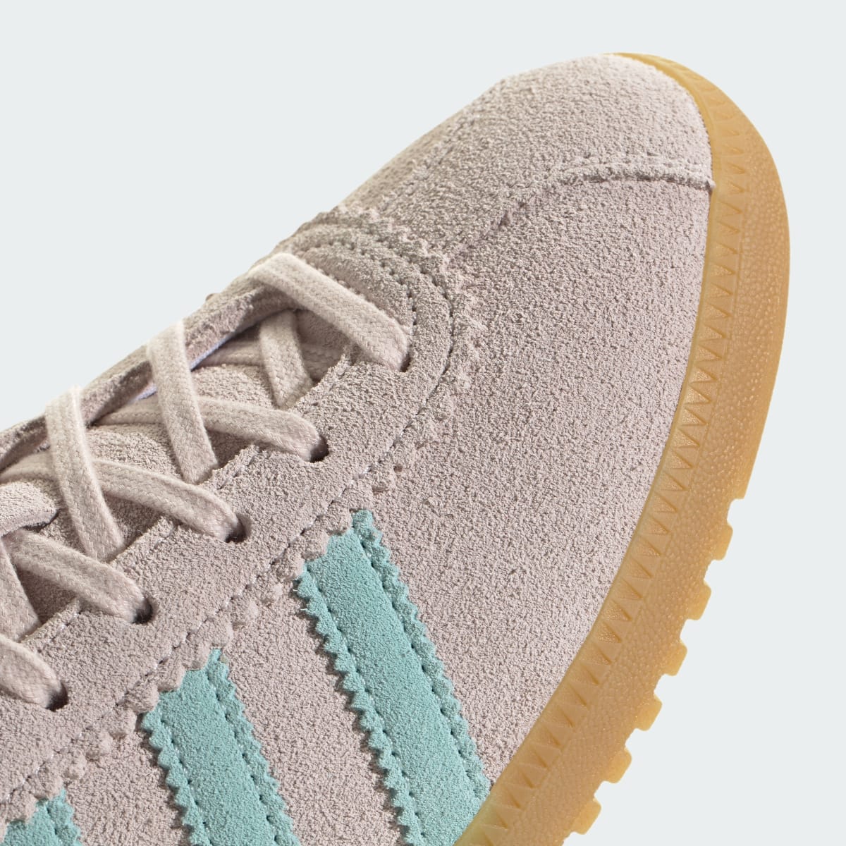 Overkicks - Adidas Bermuda Putty Mauve Semi Flash Aqua (JS0256) - detalle