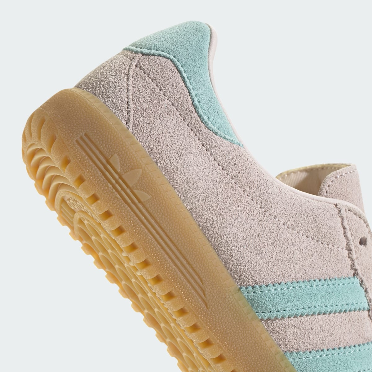 Overkicks - Adidas Bermuda Putty Mauve Semi Flash Aqua (JS0256) - detalle