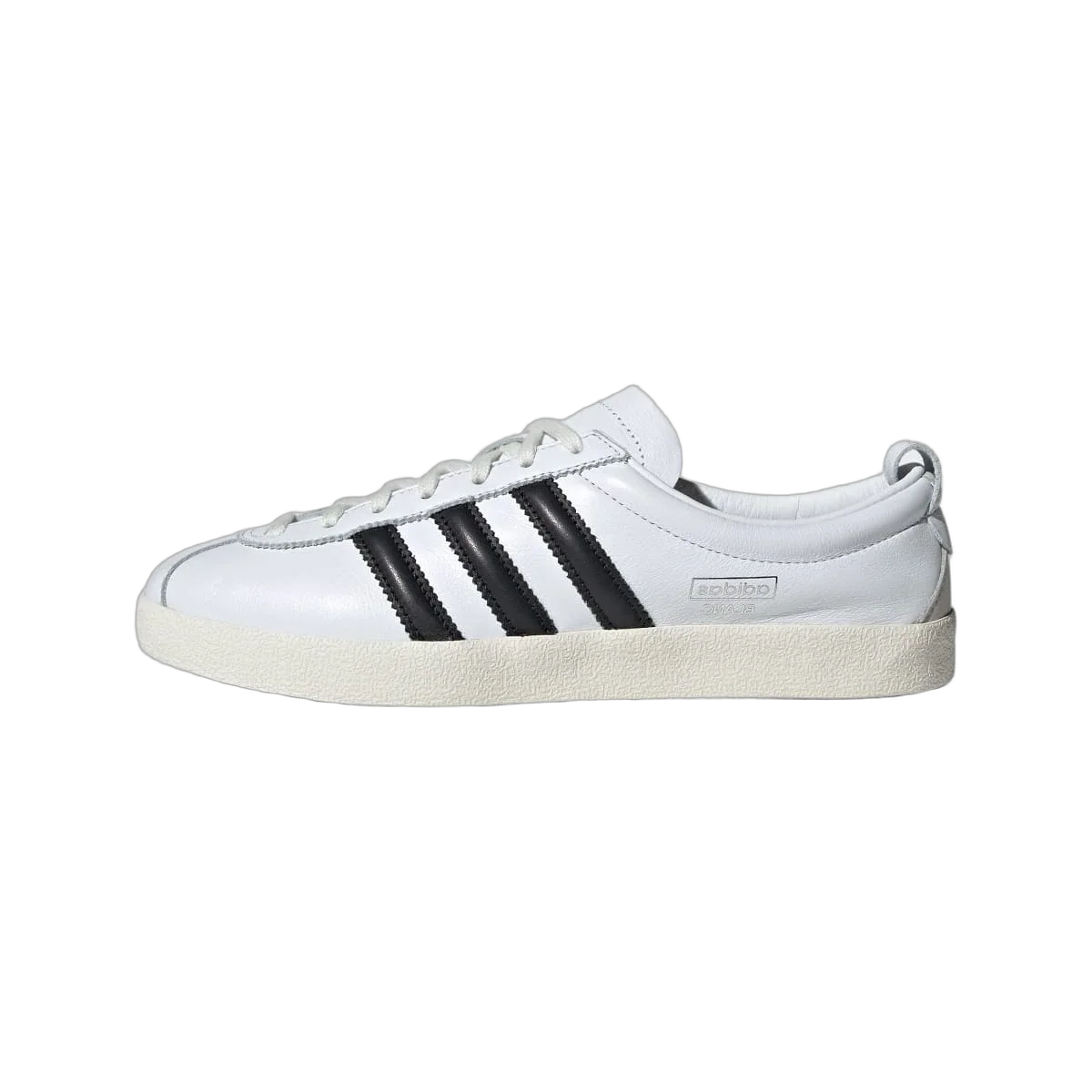 Overkicks - Adidas Blanc White Black (Womens) (JI2507) - vista lateral