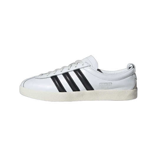 Overkicks - Adidas Blanc White Black (Womens) (JI2507) - vista lateral