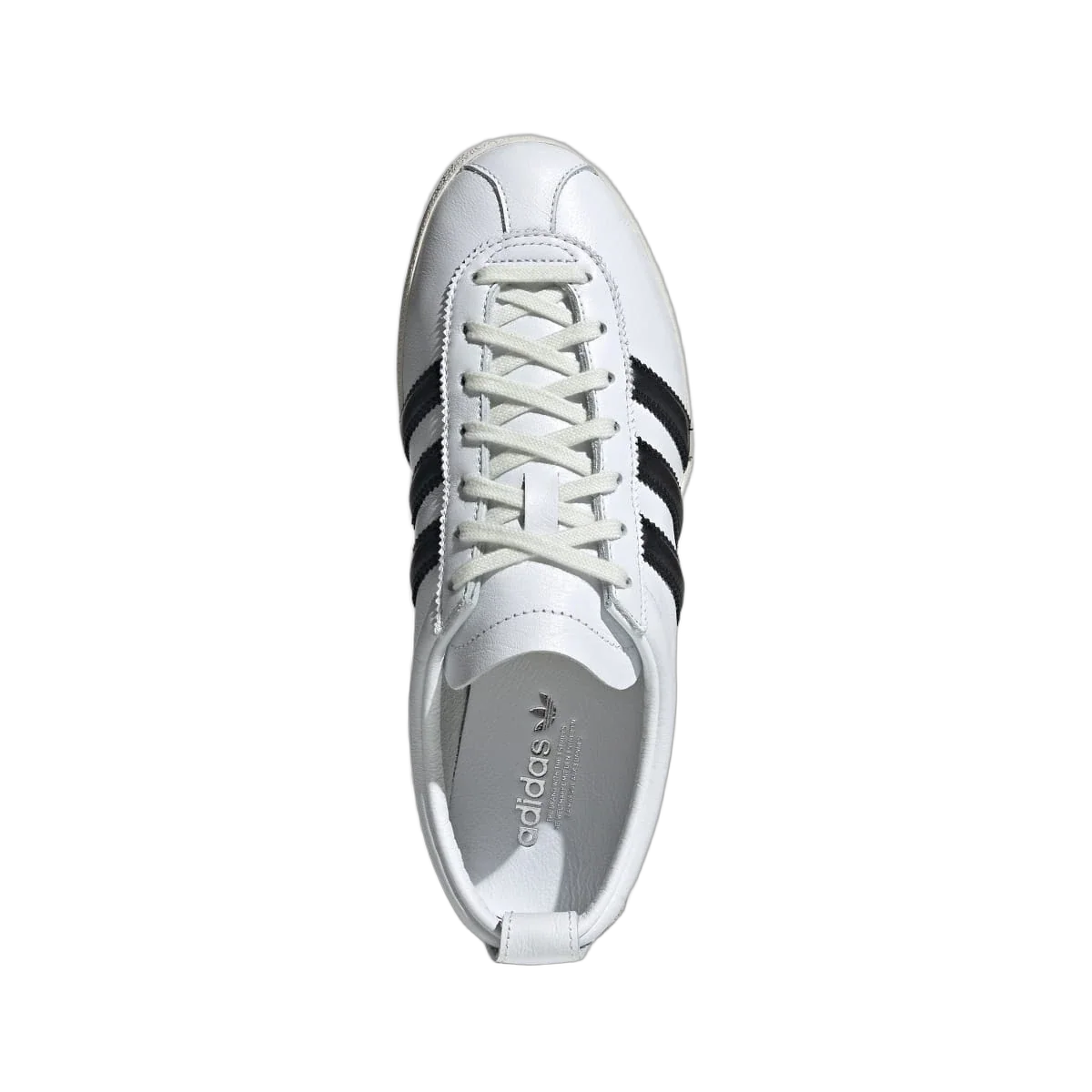 Overkicks - Adidas Blanc White Black (Womens) (JI2507) - vista trasera